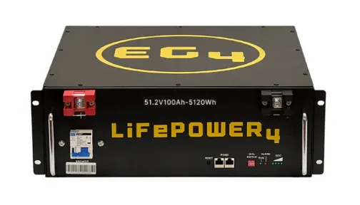 EG4 5.12kWh LIFEPOWER4 LiFePO4 Server Rack Battery 48V 100Ah EG4LIFPOW4-48 (No Display) Final Sale