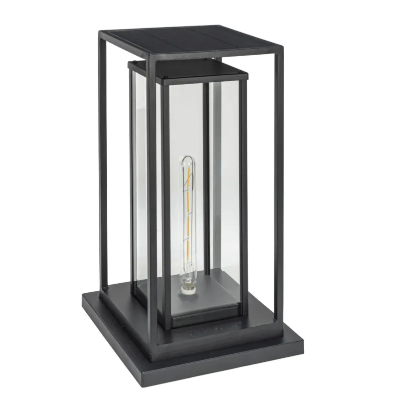 Gama Sonic NovaEdge Solar Accent Light – Modern Solar LED for Patios, Pillars and Flat Surfaces Price Cut