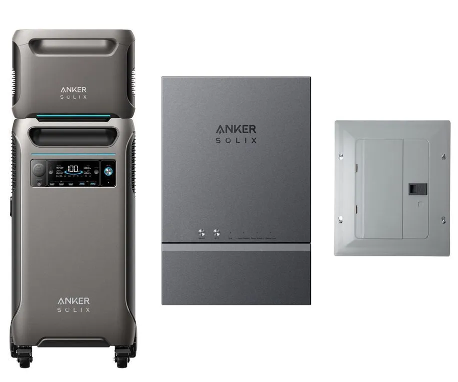 Anker SOLIX F3800 with Expansion Battery Automatic Home Power Panel Kit Discount
