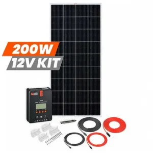 Genuine Rich Solar 200 Watt Solar Kit