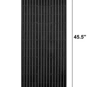 Fan Favorite Rich Solar Mega 100 Watt Solar Panel Black