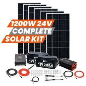 Genuine Rich Solar 1200 Watt Complete Solar Kit