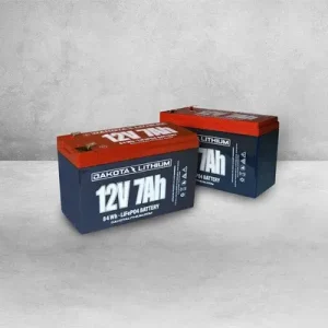Free Shipping Dakota Lithium 12V 14AH LifePO4 Battery Twin Pack