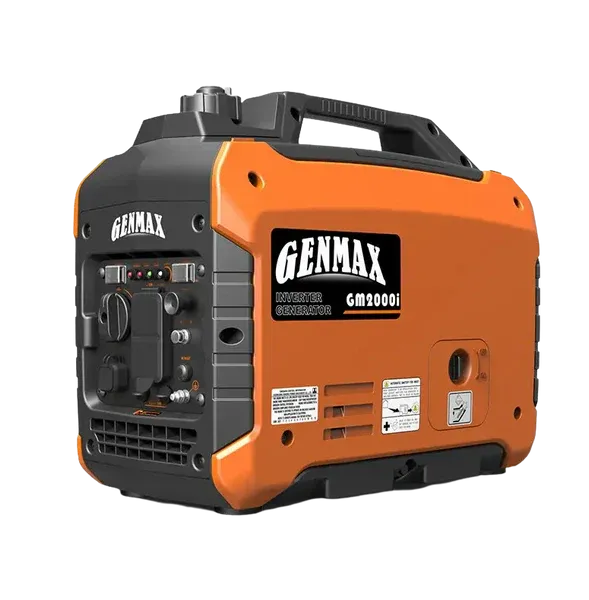 GENMAX GM2000i 20 Amp 1600W/2000W Recoil Start Gas Inverter Generator Parallel Ready New Save Now
