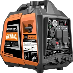 GENMAX GM4000iSBEPC 3200W/4000W 26.7 Amp Electric Start Gas Inverter Generator Parallel Ready with CO Detect New Fresh Stock