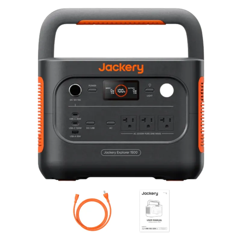 Luxury Jackery Explorer 1500 v2 Portable Power Station - Explorer 1500 v2 Portable Power Station