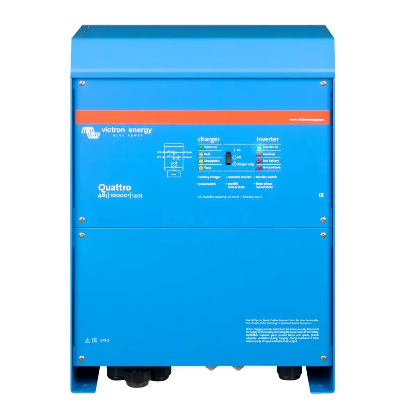 Victron Quattro 48/10000 140-100/100 120V VE.Bus 50/60Hz Grab Now