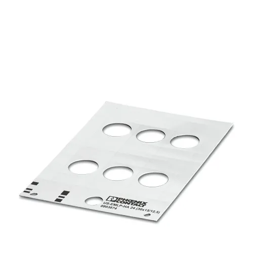 Must Have Phoenix Contact 0803874 Plastic label US-EMLP-HA 24 (30X15/12,5)
