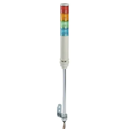 Price Cut Schneider Electric XVC4B45S Monolithic tower light, red-orange-green-blue, 40mm, tube mounting, steady or flashing, with buzzer 70…85 dB, IP23, 24 V AC DC