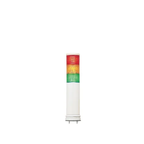 Schneider Electric XVC6M3K Monolithic tower light, red-orange-green, 60mm, base mounting, steady, without buzzer, IP54, 100…240 V AC Limited Time