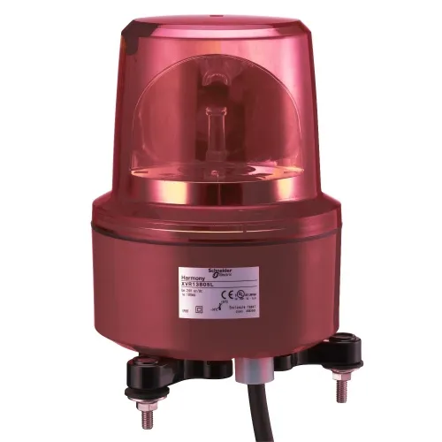 In Demand Schneider Electric XVR13G04L Rotating beacon, 130 mm, red, without buzzer, 120 V AC