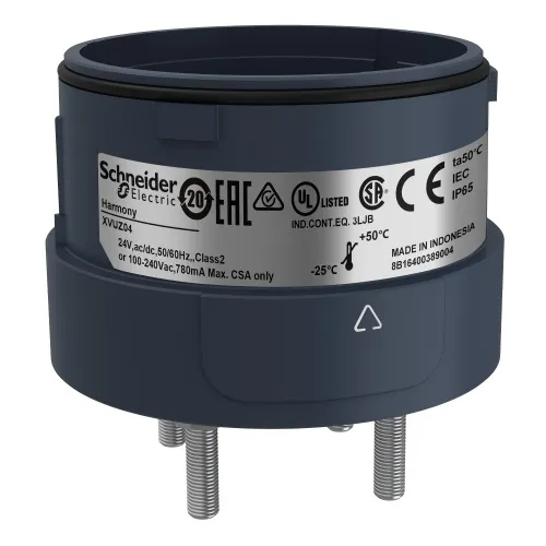 Schneider Electric XVUZ04 Fixing unit for modular tower lights, black, Ø60, 4 pins direct mounting Holiday Sale