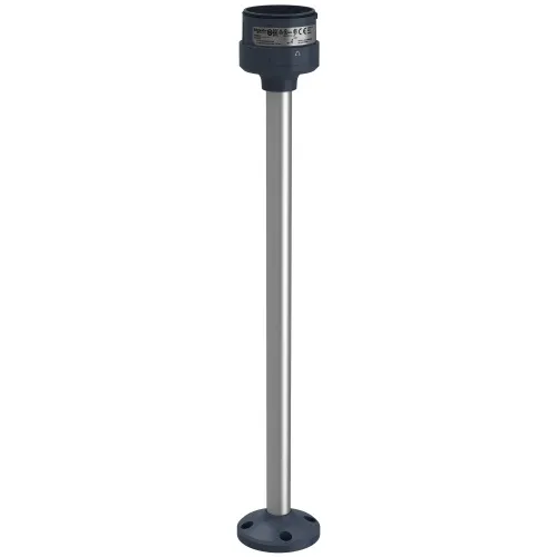 Fresh Stock Schneider Electric XVUZ400 Fixing plate with 400 mm aluminium pole for modular tower lights, black, Ø60