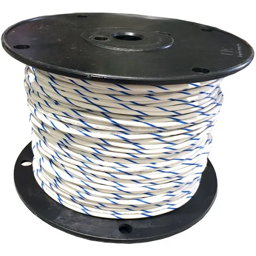 Fresh Stock MTW 18WHITE-Blue Stripe 500ft