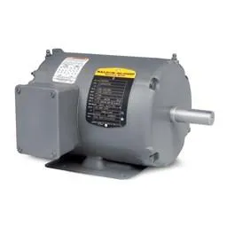 Direct From Factory Baldor AOM3546T 1HP, 1725RPM, 3PH, 60HZ, 143T, 3428M, Totally Enclosed Air Over, F1