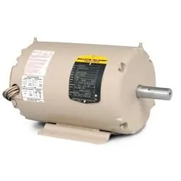 Baldor AFM3528 .75HP, 3450RPM, 3PH, 60HZ, 56Z, 3413M, Totally Enclosed Air Over, F1 Genuine