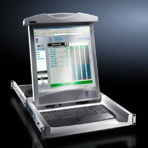 Rittal 9055412 Monitor/Keyboard Unit with 17" TFT display and VGA/DVI connection Discount