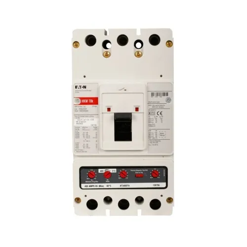 Eaton HKW3400V Complete Molded Case Circuit Breaker - 600 Max Volt 400 Amp Weekend Sale
