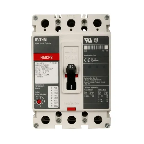 Fast Shipping Eaton HMCPS150T4CA02 Motor Circuit Protector