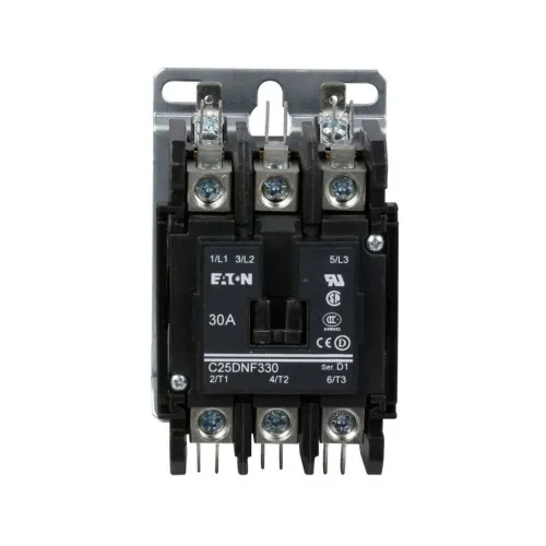 Eaton C25DNF330TC-GL - Definite Purpose Contactor 480 Max Volt Big Sale
