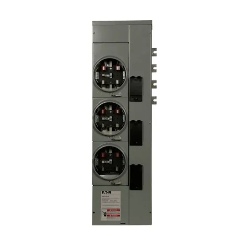 Eaton 3MM312RRLC Residential Meter Stack - 125 Amp 208 Max Volt Same Day Shipping