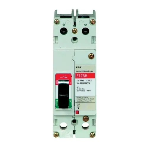 Fast Shipping Eaton EGH2015FFG Molded Case Circuit Breaker, G Series, 347 Max Volt, 15 Amp, Two Pole