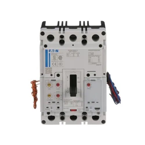 Crafted Eaton PDG23F0100E2ZJ Complete Breaker - 3P, 100 Amp, 600 VAC Max Volt