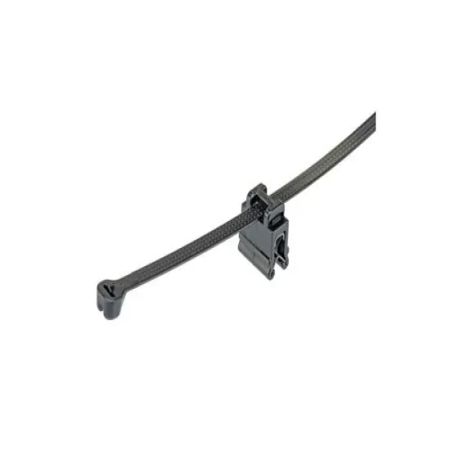 Panduit CMEA12-B2S-D300 Dome-Top® Edge Clip with Cable Tie - Black Limited Offer