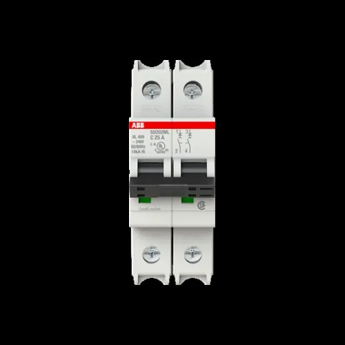 ABB SU202ML-C25 Mini CB - 25 Amp, Two Pole Clearance
