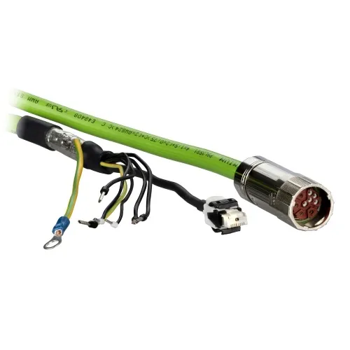 Schneider Electric VW3ED143R050 hybrid cable SH3 OMC, 5 m, 4- 1.5mm², M23 conn. QL Save Now