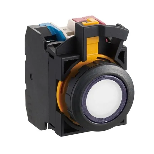 Discount IDEC CW1L-M1E02Q3PW Illuminated Pushbutton 22mm 2nc, White
