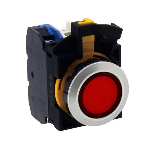 While Supplies Last IDEC CW4L-M1E02QHR Illuminated Pushbutton 22mm 2nc R, Red