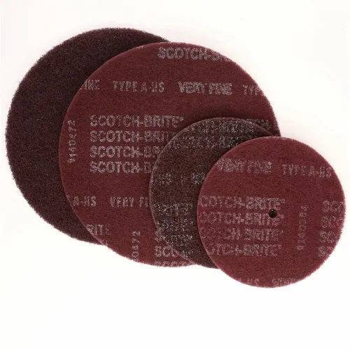 3M 7010329113 - 3M Scotch-Brite™ High Strength Disc, HS-DC, A/O Fine, 12 in x 1-1/4 in Brand New