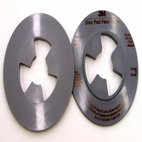 3M 7000144144 - 3M Disc Pad Face Plate 14270, 4-1/2 in, Hard Black Mega Sale