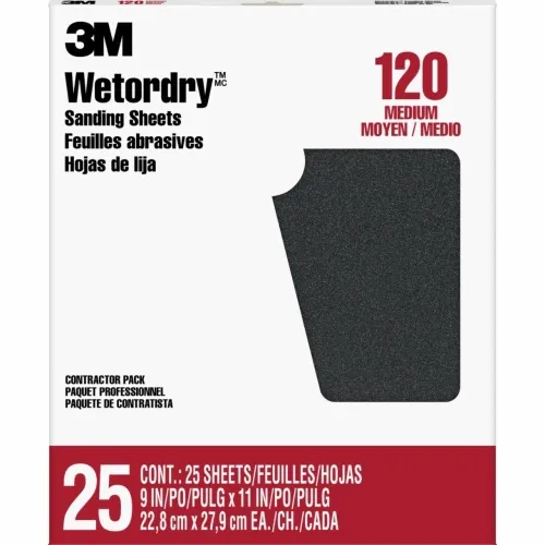 Last Chance 3M 7000126424 - Wetordry™ Sanding Sheets 99420NA, 9 in x 11 in, 400 grit