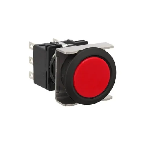 IDEC LB6B-A1T2R LB 16mm Pushbuttons Dpdt R, Red Final Sale