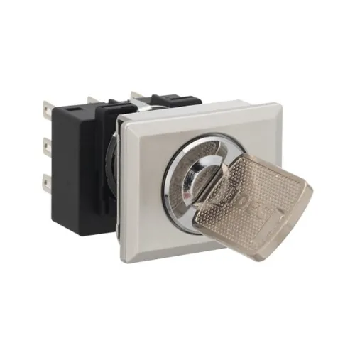 IDEC LB8MK-21ST7B Lb 16mm Key Selector 3pdt B, Black High Quality