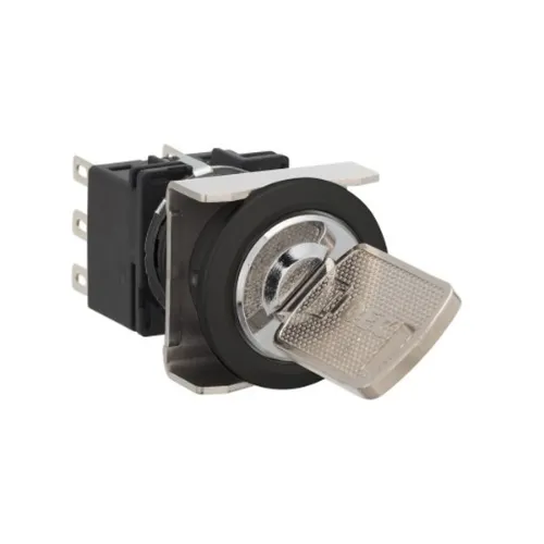 IDEC LB6K-21ST2B Lb 16mm Key Selector Dpdt B, Black Secure Checkout
