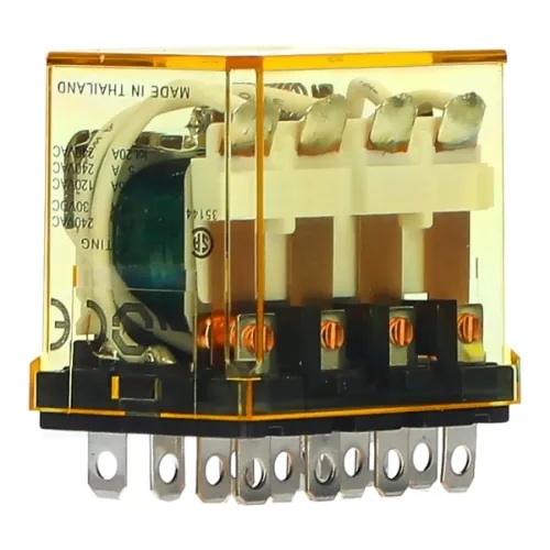 IDEC RH4B-UAC12V RH Power Relay 4PDT, 12 VAC, 10 Amp Authentic