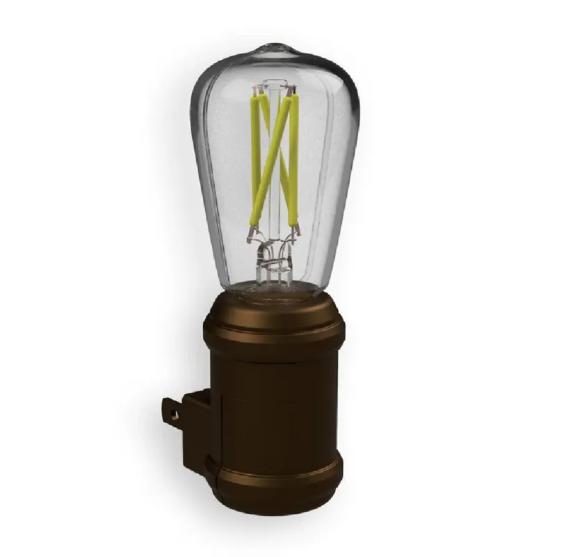 Special Offer Westek NL-EDSN-DB Amertac Automatic Plug-in LED Night Light, Bronze