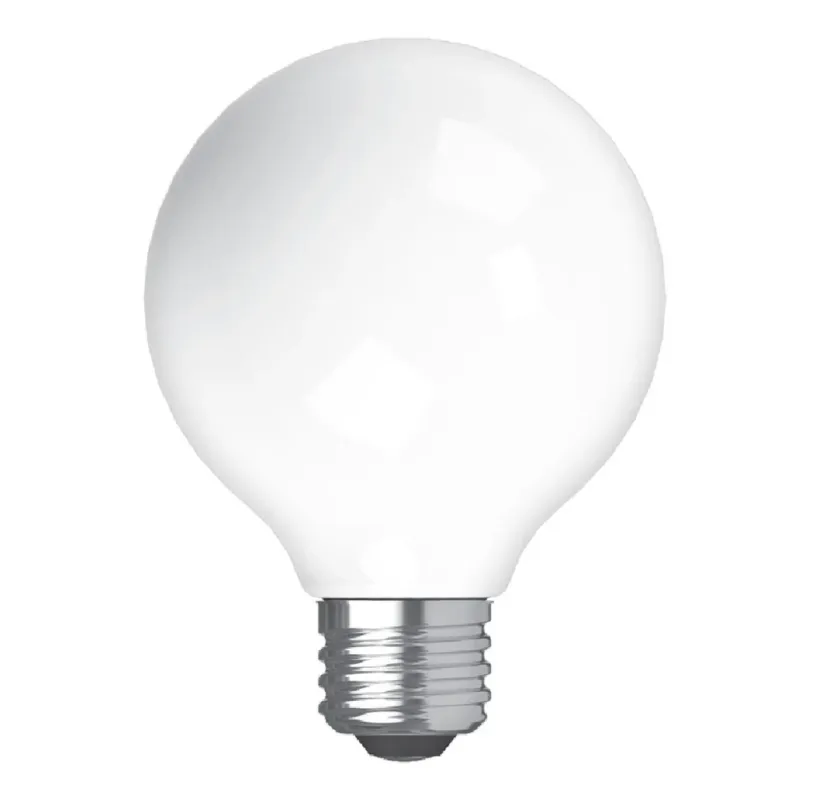 GE 25967 G25 LED Globe Bulb, Frosted, Soft White, 5.5 Watts, 500 Lumens Price Cut