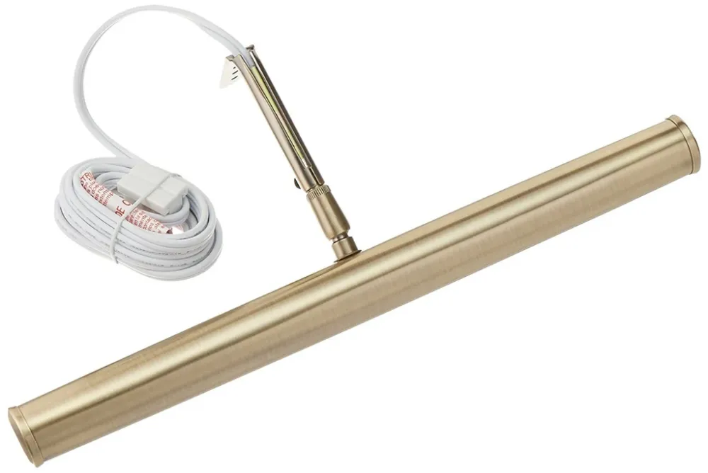 Time-Limited Westinghouse 75053 Slimline Picture Light, Antique Brass